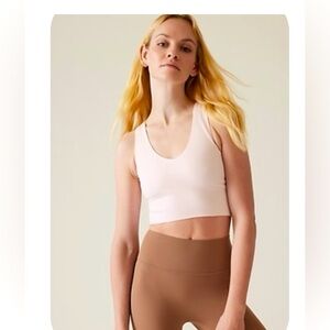 Athleta Aurora Seamless Crop Rib Tank